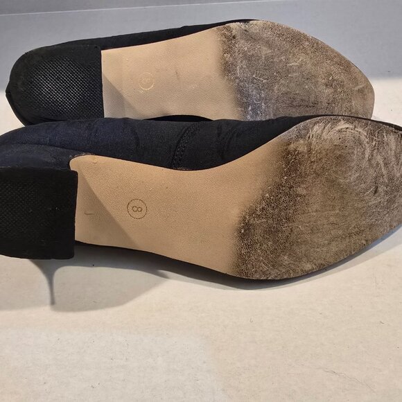 Women's Black Slip-on Dress Shoe CB Collections Emily size 8 1.5" heel - Picture 8 of 12